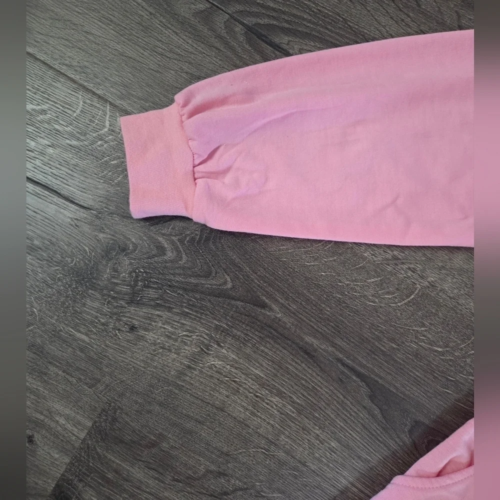 Girls Pink Zip-Up Romper Size 10 NWOT